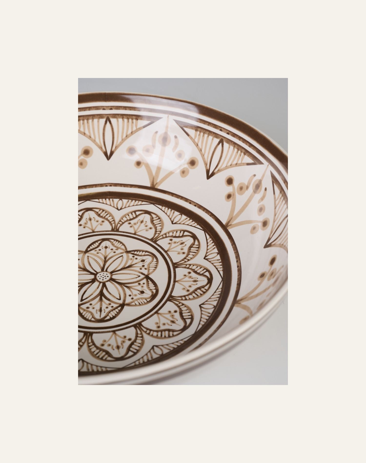 Iso kulho ruskea - 2