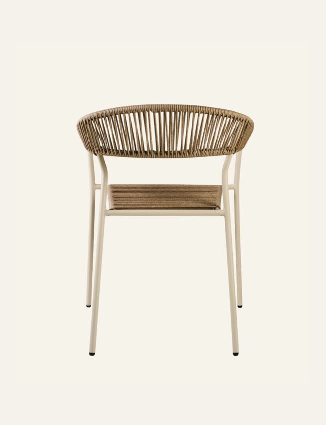 Puutarhatuoli beige - 6