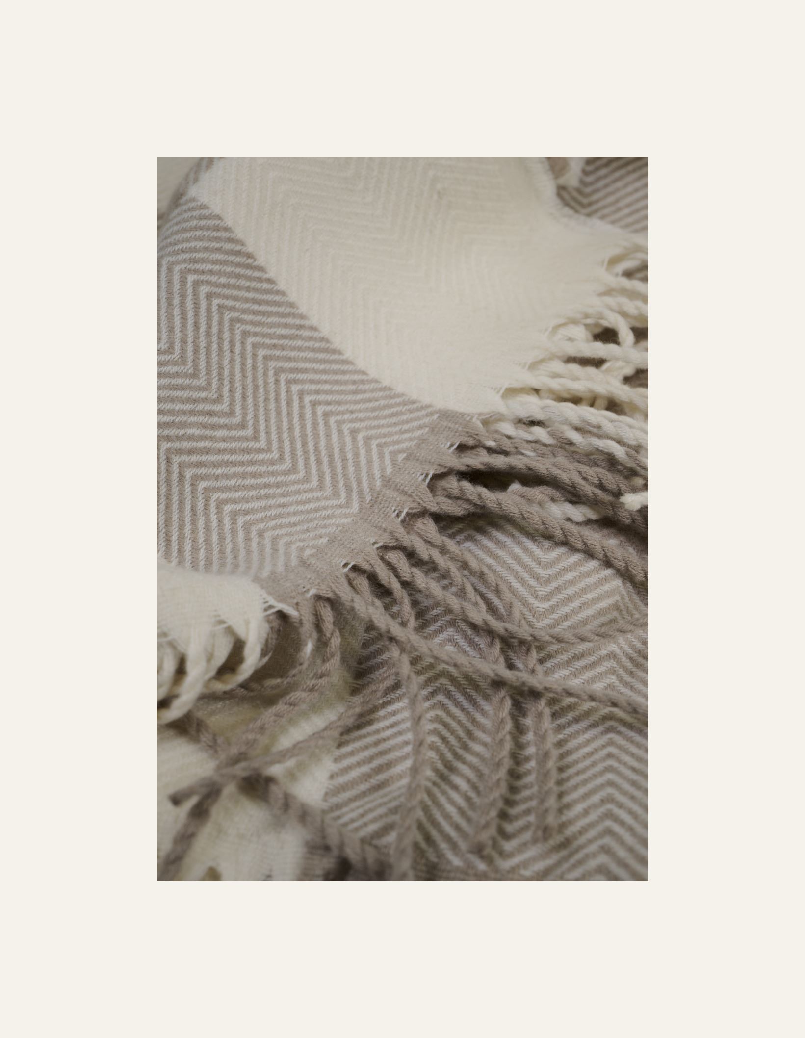 Torkkupeitto beige - 2