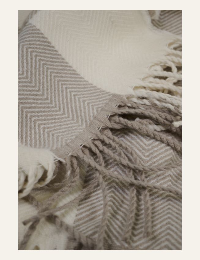 Torkkupeitto beige - 2