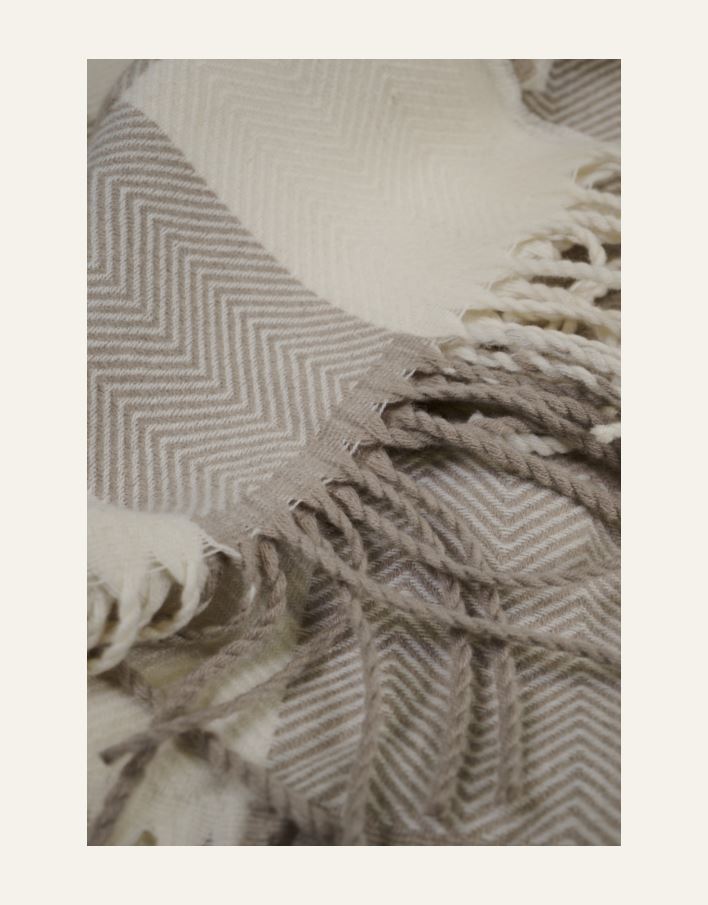 Torkkupeitto beige - 2