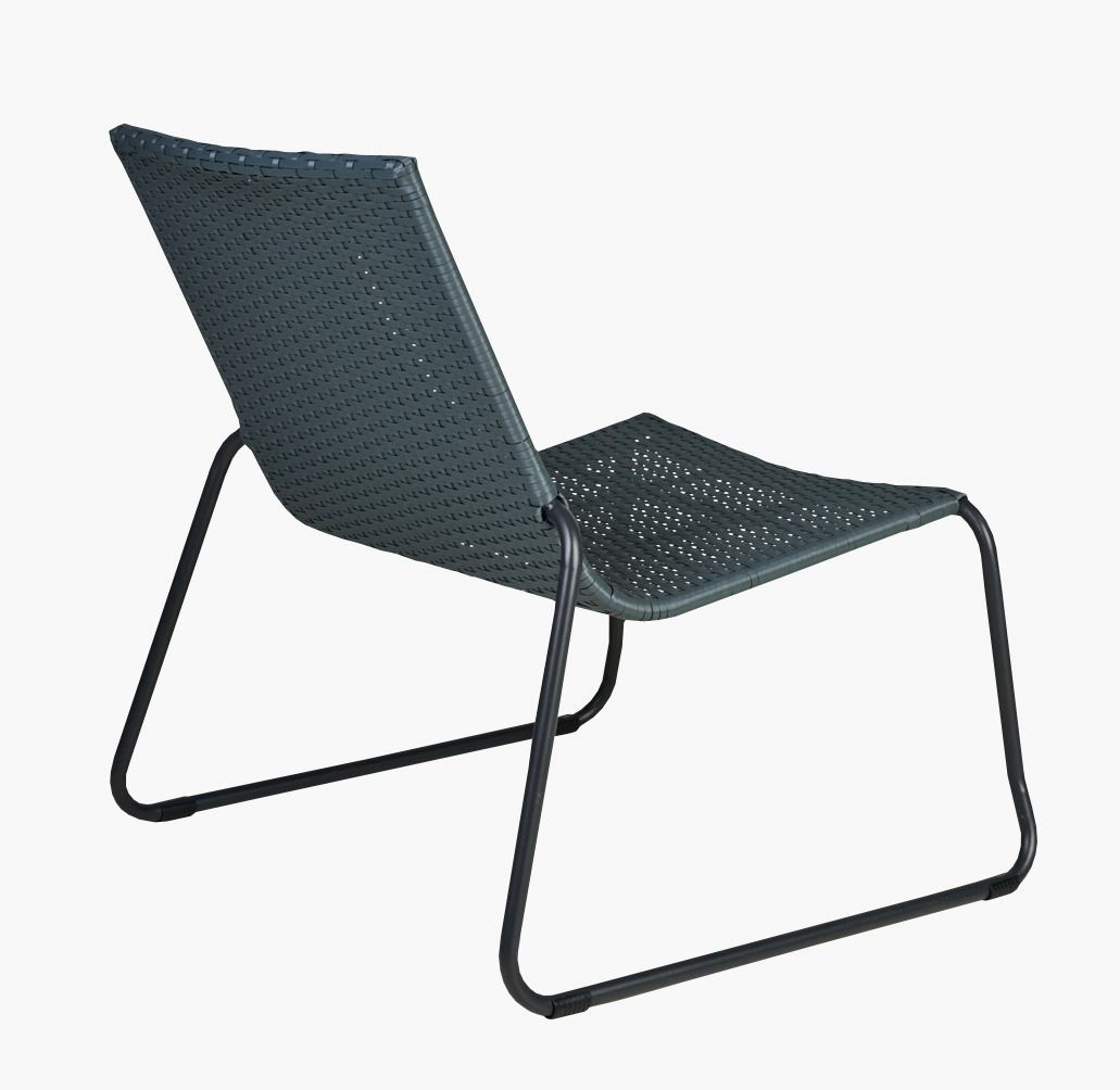 Puutarhatuoli sumuinen sininen - 3