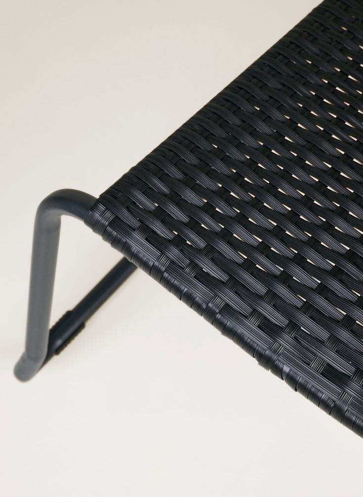 Puutarhatuoli musta - 6