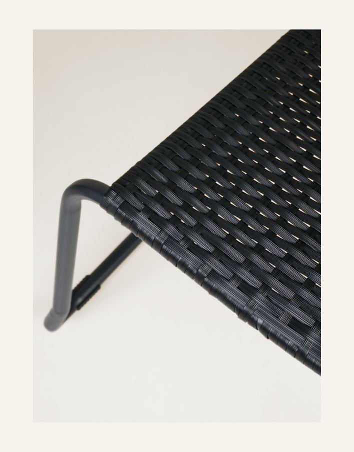 Puutarhatuoli musta - 6