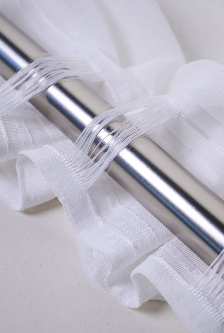 Erityisen leveä verho luonnonvalkoinen - 5