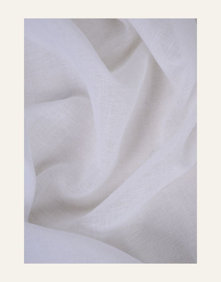 Erityisen leveä verho luonnonvalkoinen - 3