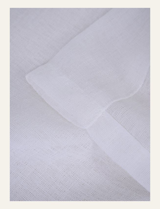 Erityisen leveä verho luonnonvalkoinen - 2