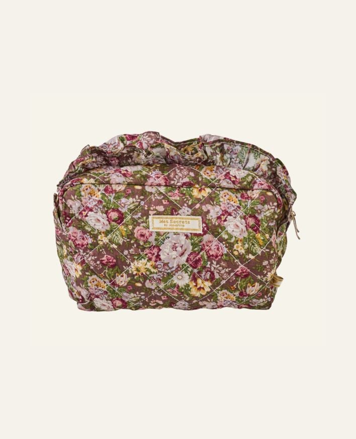 Toilettilaukku ruskea - 14x20 cm ruskea - 1