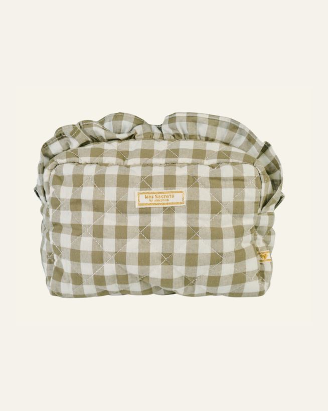 Toilettilaukku oliivinvihreä - 14x20 cm oliivinvihreä - 1