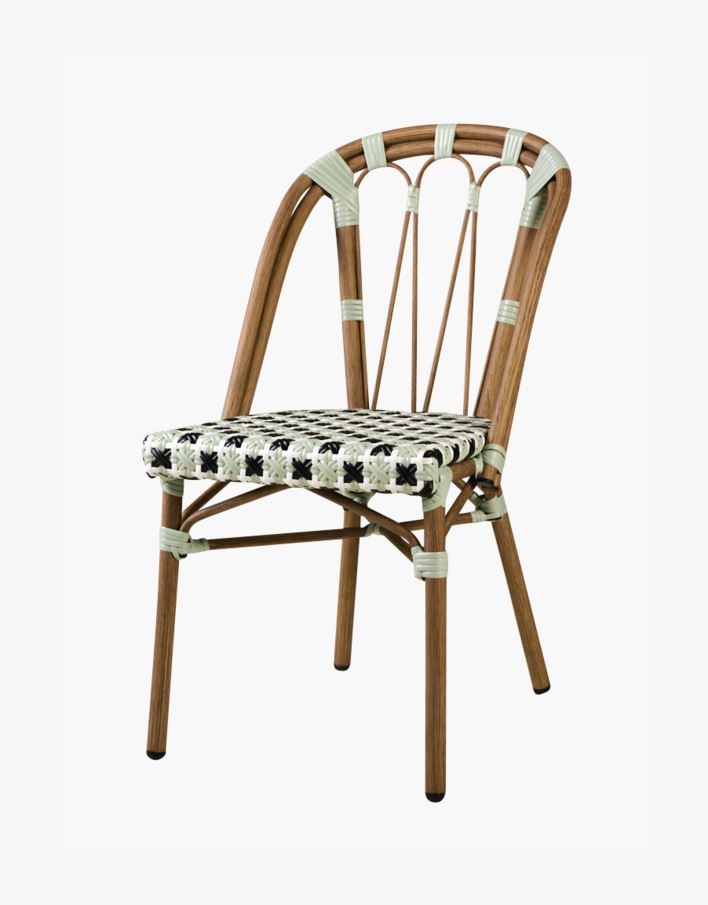 Puutarhatuoli moniväi luonnonväri - 47x59,5x87,5 cm Moniväi Luonnonväri - 1