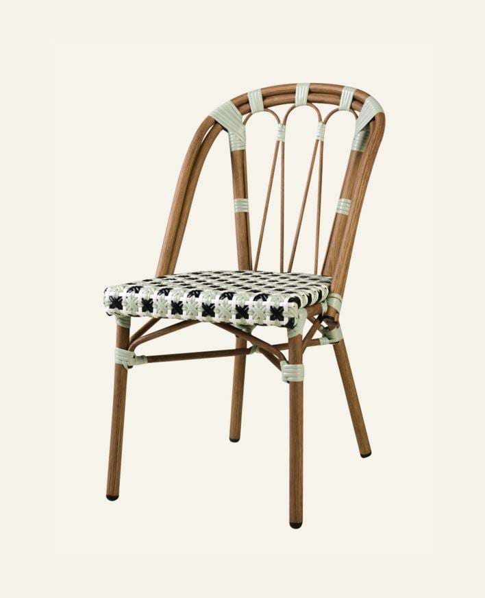 Puutarhatuoli moniväi luonnonväri - 47x59,5x87,5 cm Moniväi Luonnonväri - 1