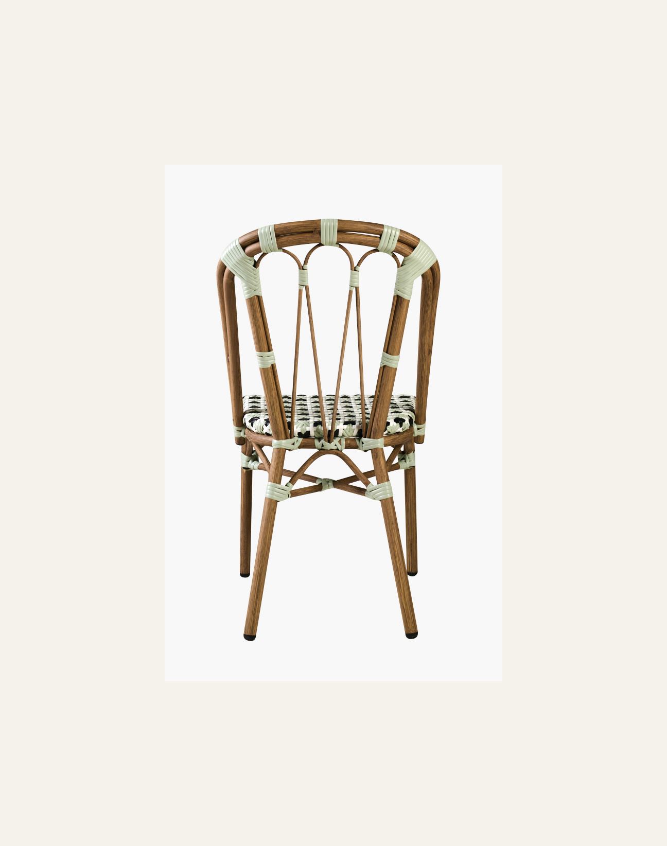 Puutarhatuoli moniväi luonnonväri - 4