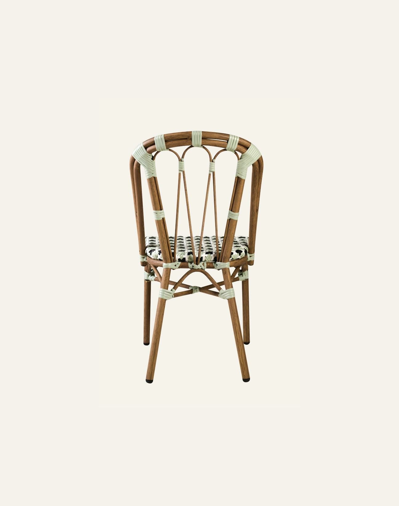 Puutarhatuoli moniväi luonnonväri - 4