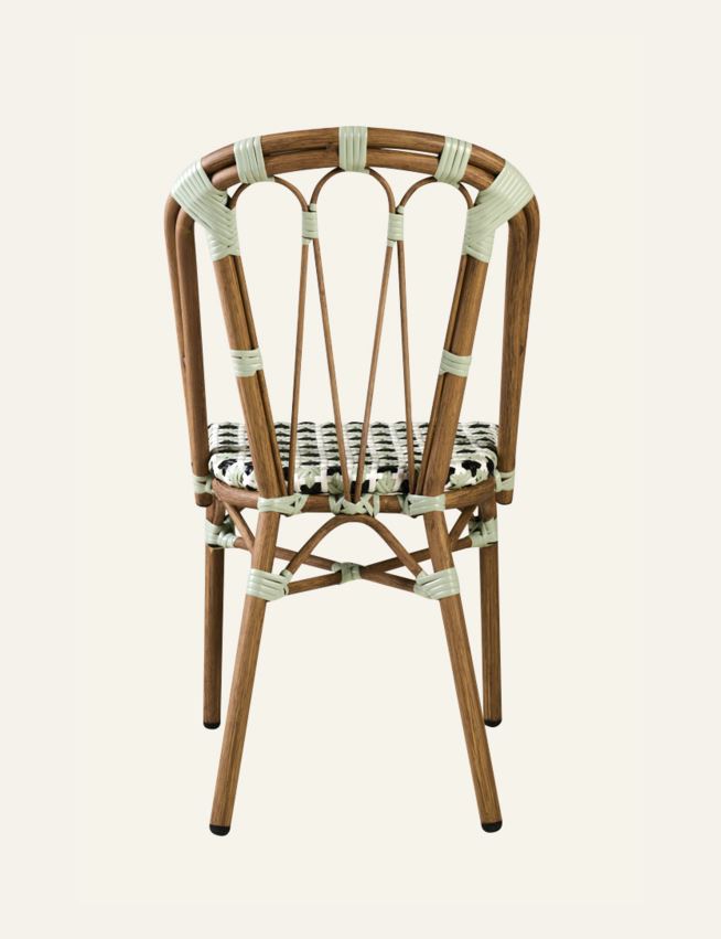 Puutarhatuoli moniväi luonnonväri - 4