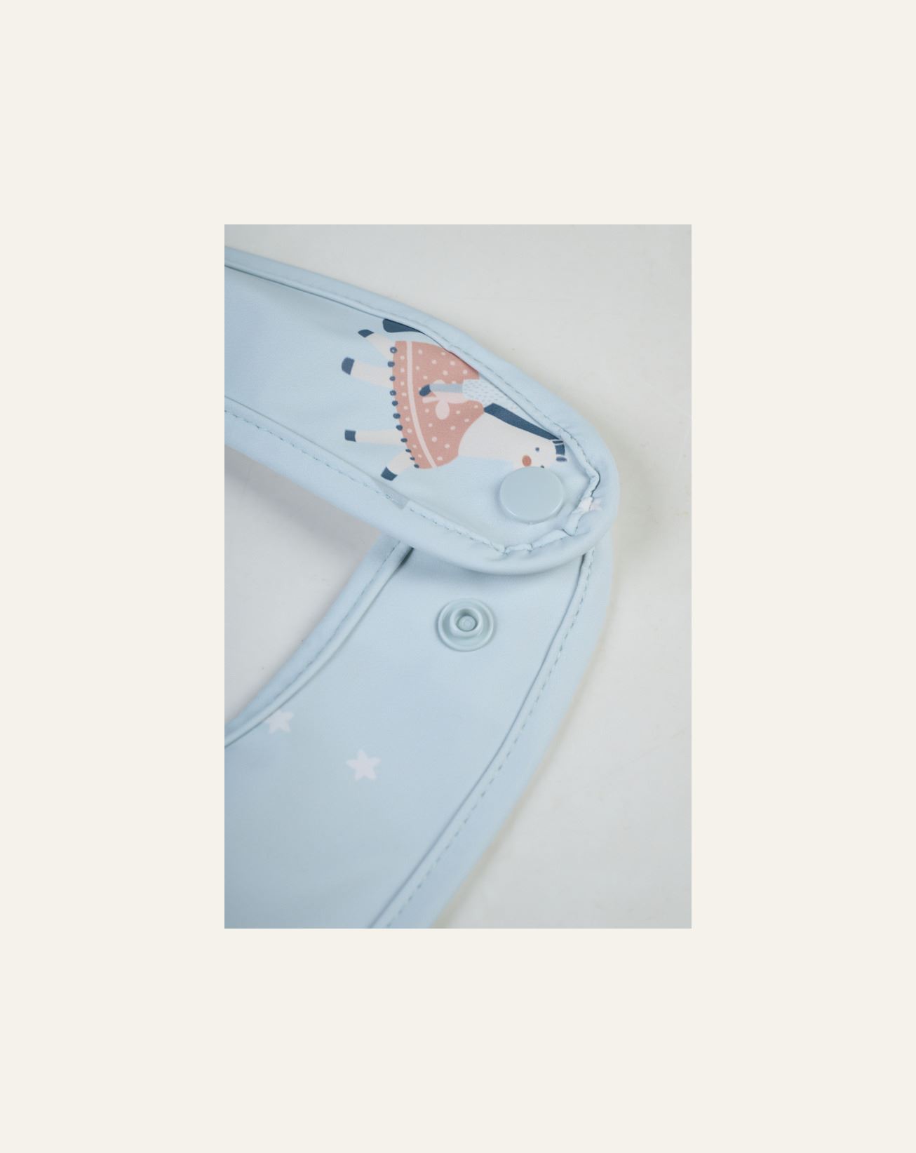 Ruokalappu vaaleansininen - 2