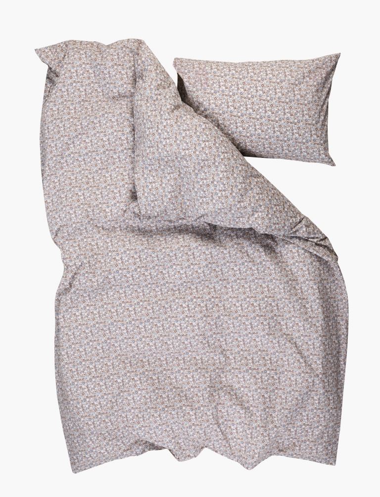 Pussilakanasetti puuvillaa moniväri/sininen - 5