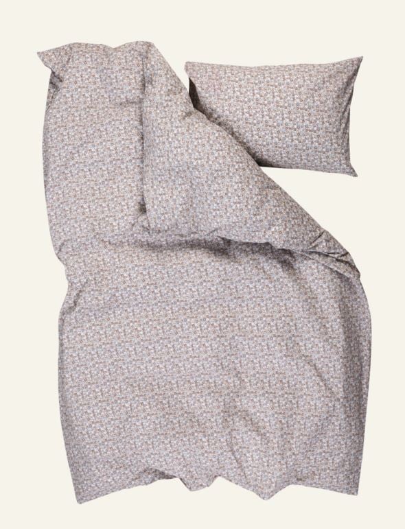 Pussilakanasetti puuvillaa moniväri/sininen - 5