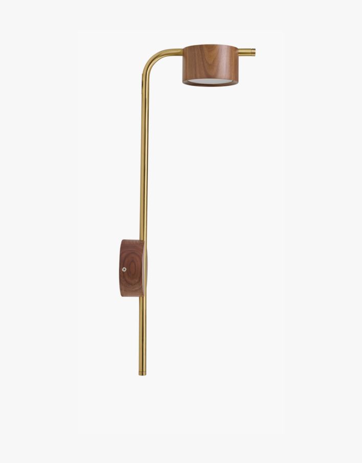 Seinälamppu ruskea - 20x55 cm ruskea - 1