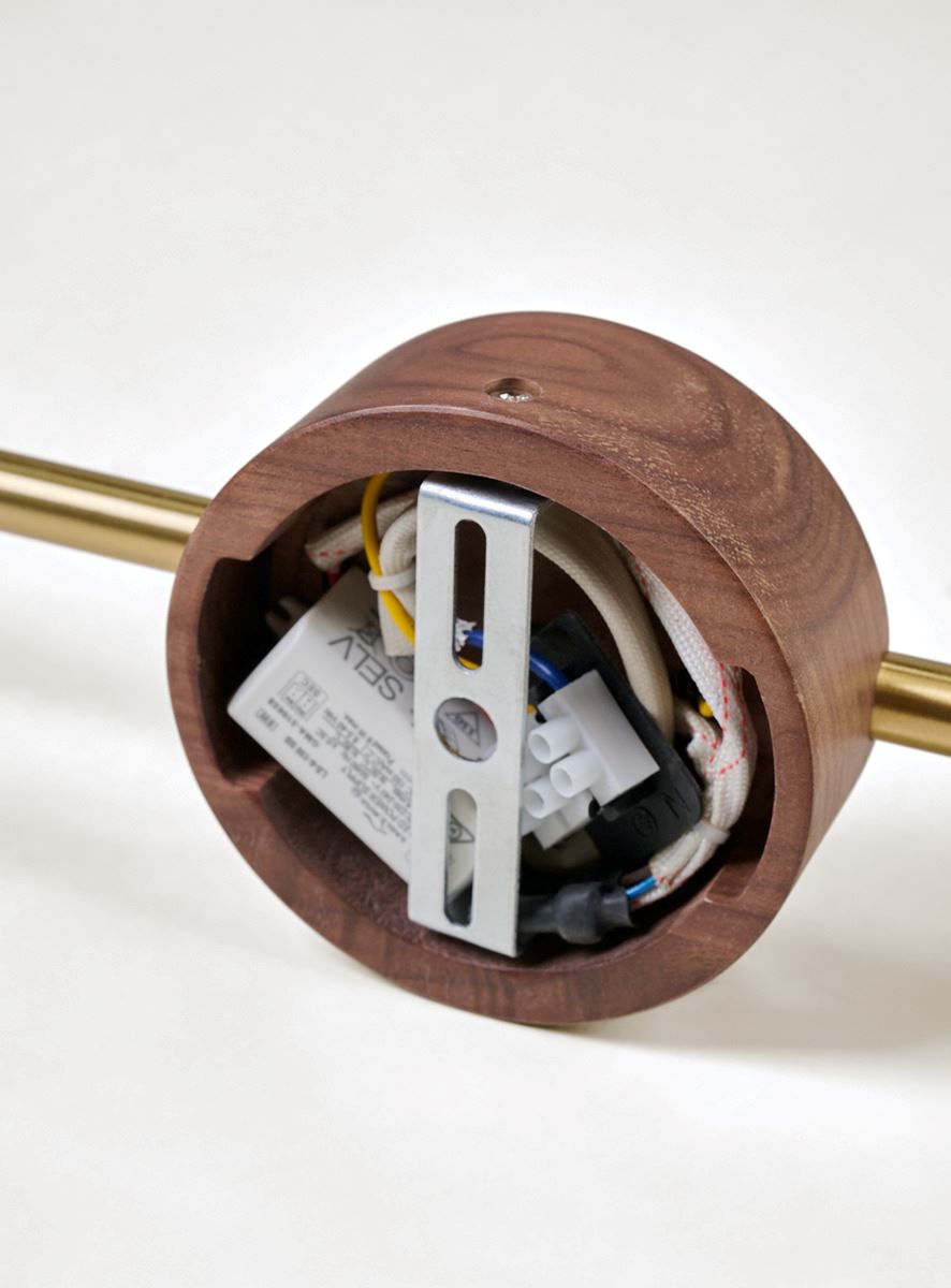 Seinälamppu ruskea - 6