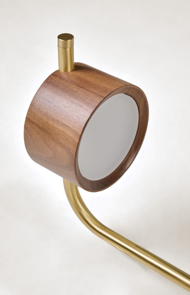 Seinälamppu ruskea - 4