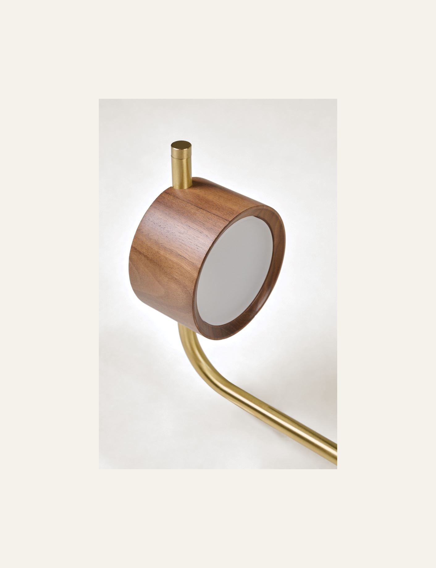 Seinälamppu ruskea - 4