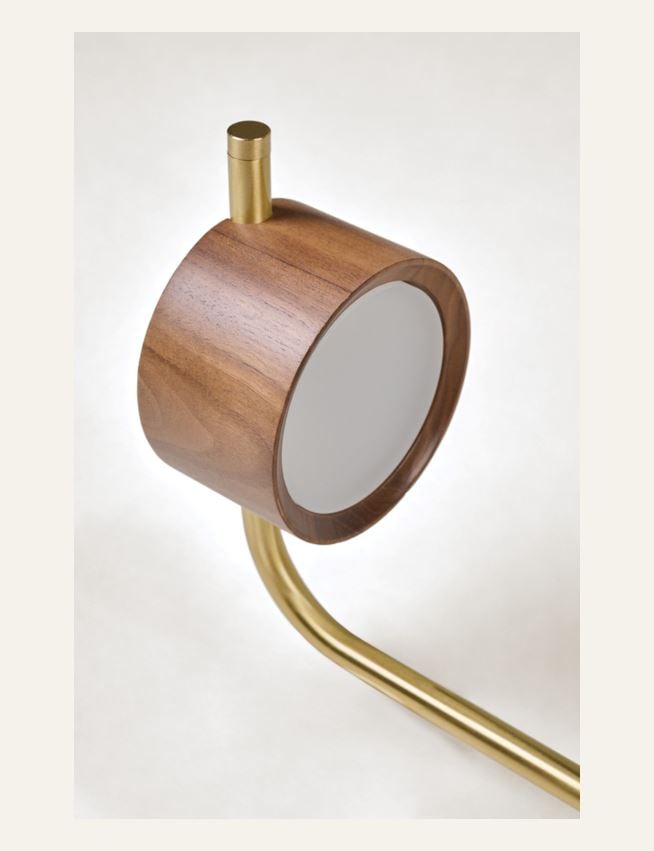 Seinälamppu ruskea - 4