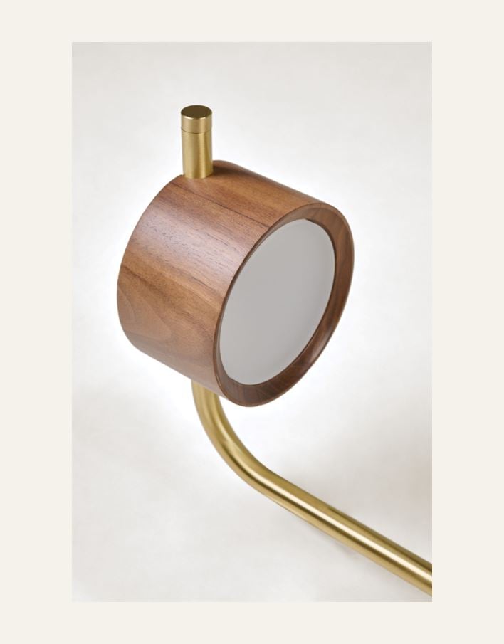 Seinälamppu ruskea - 4