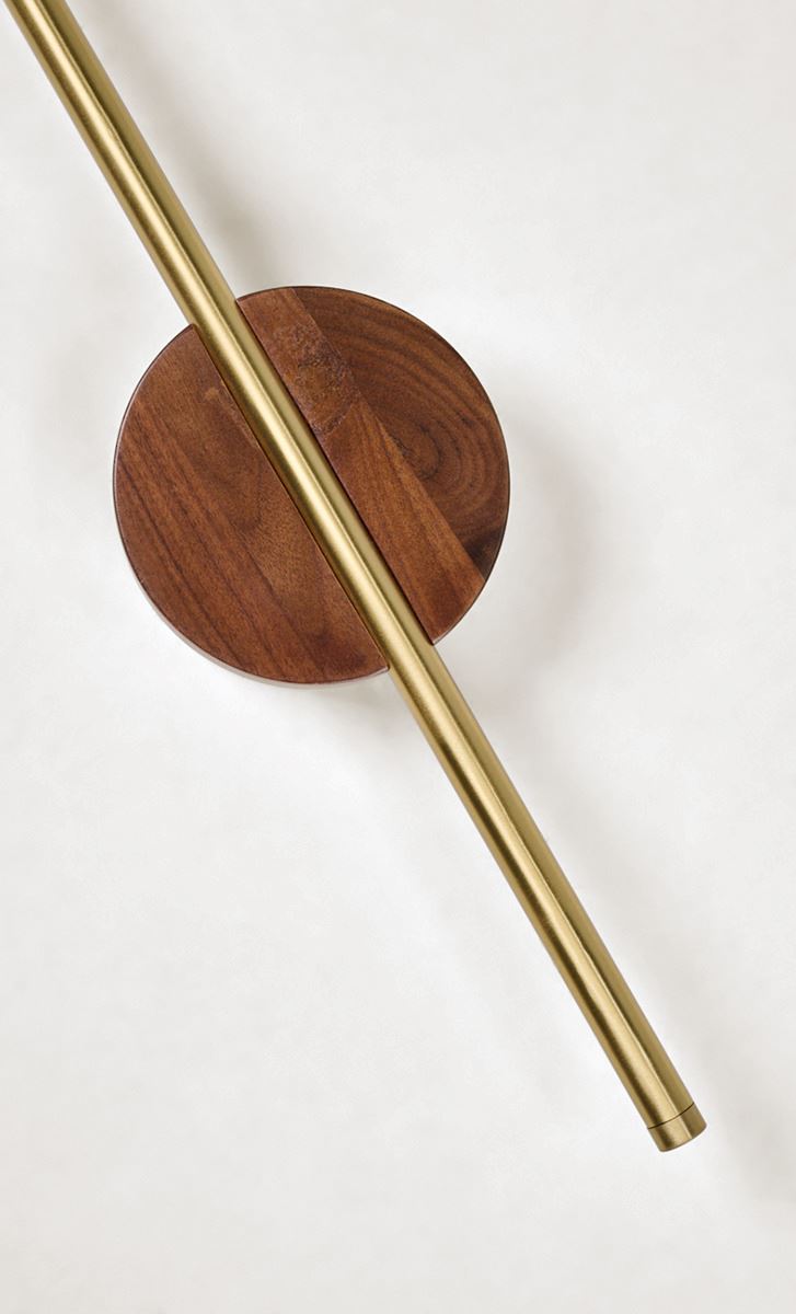 Seinälamppu ruskea - 5