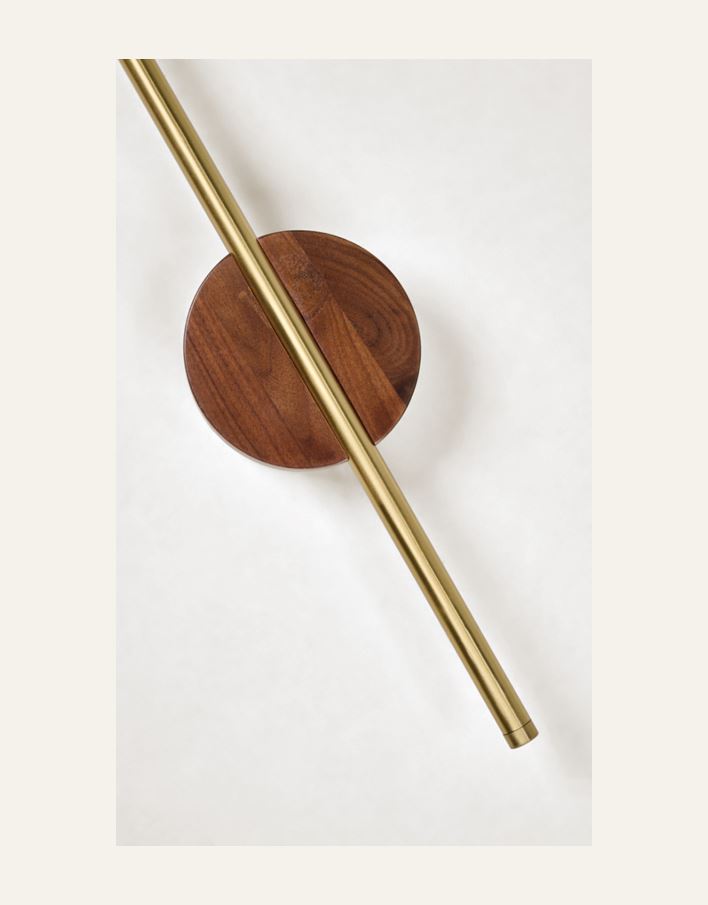 Seinälamppu ruskea - 5