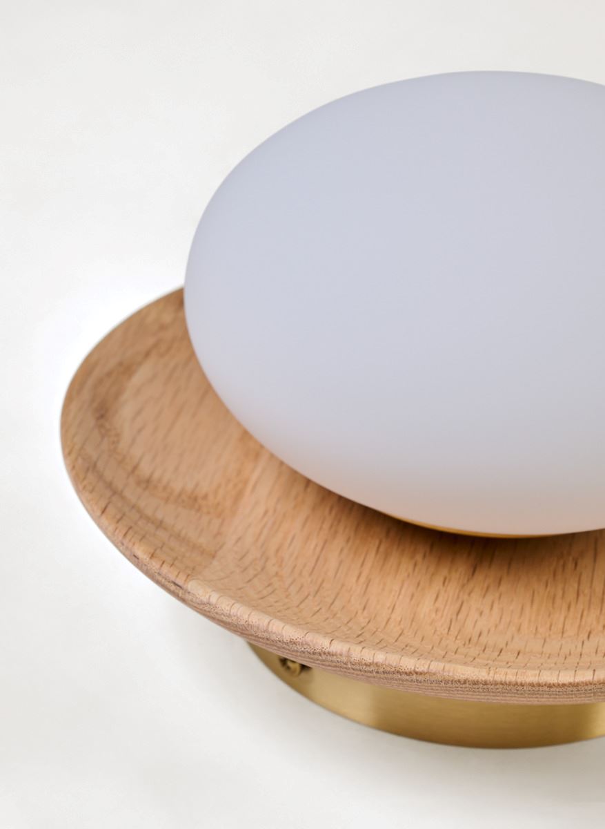 Seinälamppu luonnonväri - 5