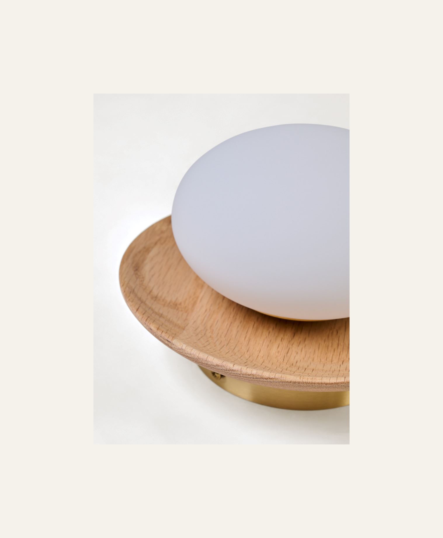 Seinälamppu luonnonväri - 5