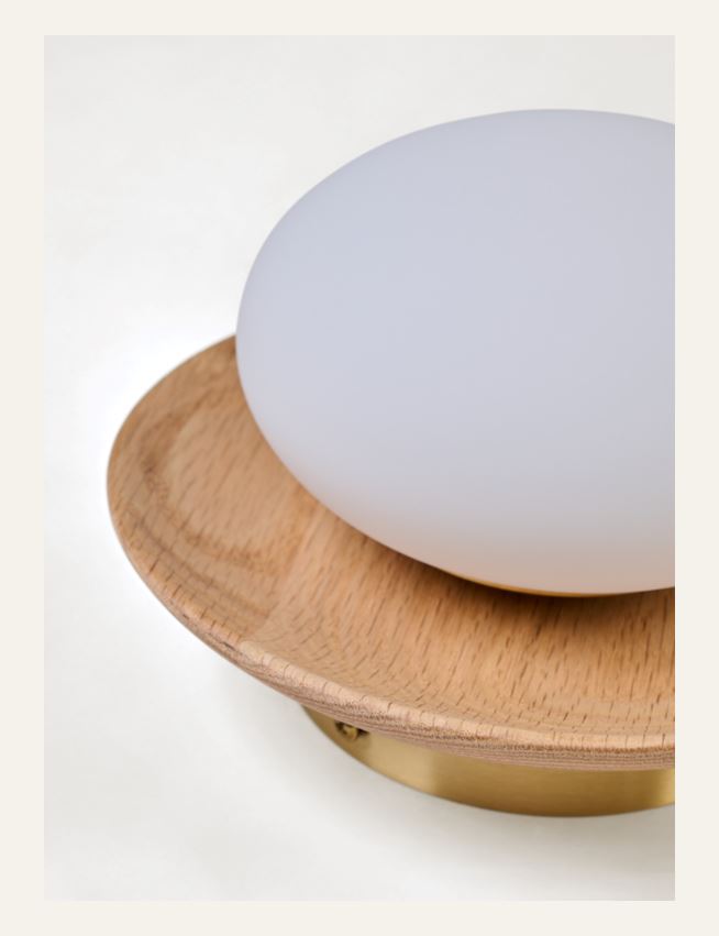 Seinälamppu luonnonväri - 5