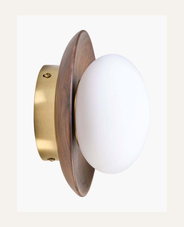 Seinälamppu ruskea - ø20 ruskea - 1