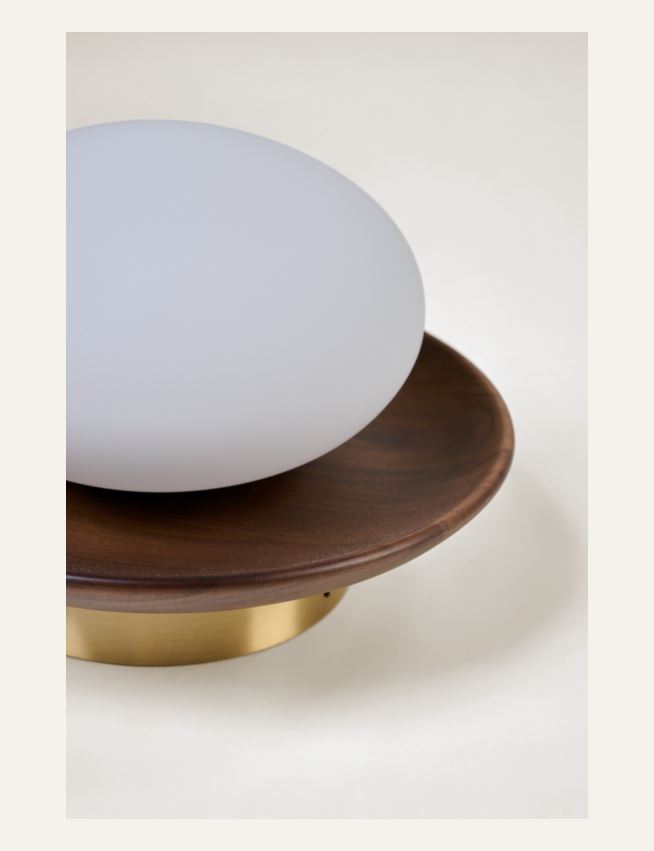 Seinälamppu ruskea - 4