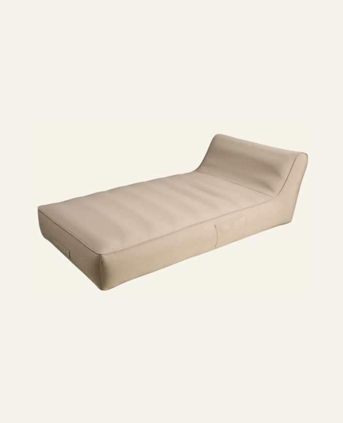 Lepotuoli beige - 82x160x50 cm beige - 1