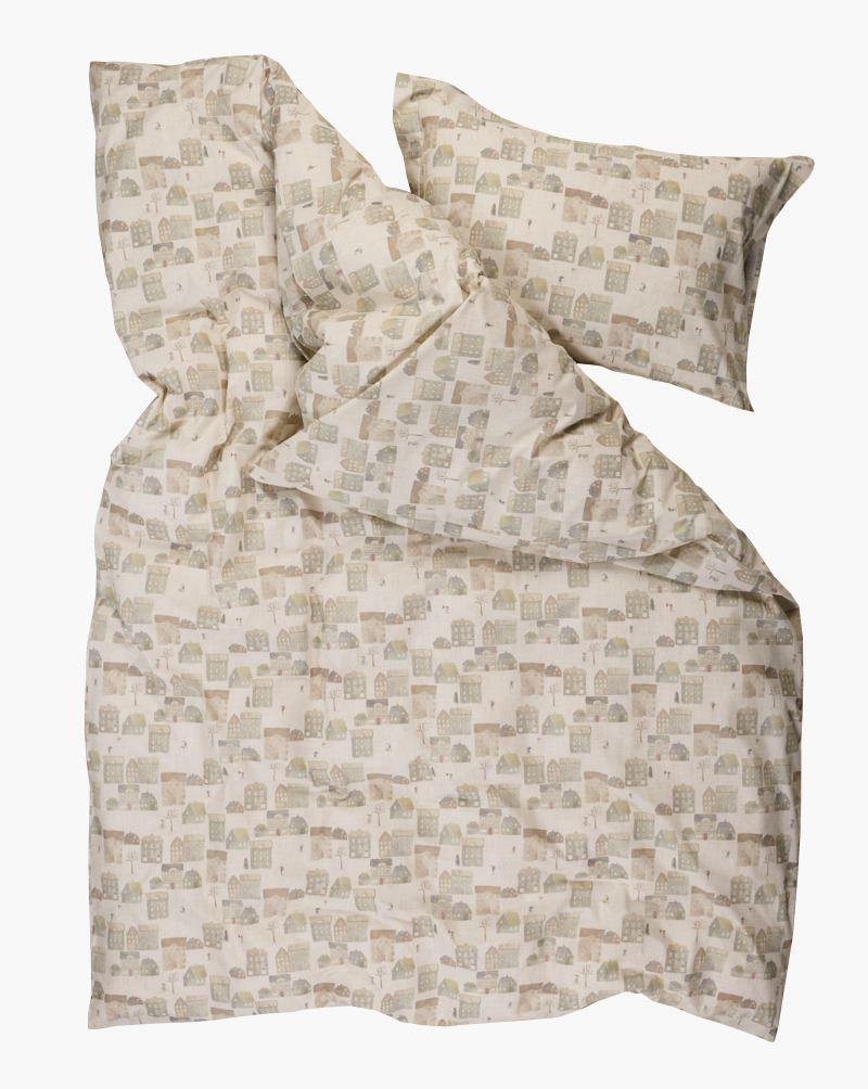 Pussilakanasetti percalea moniväri - 3