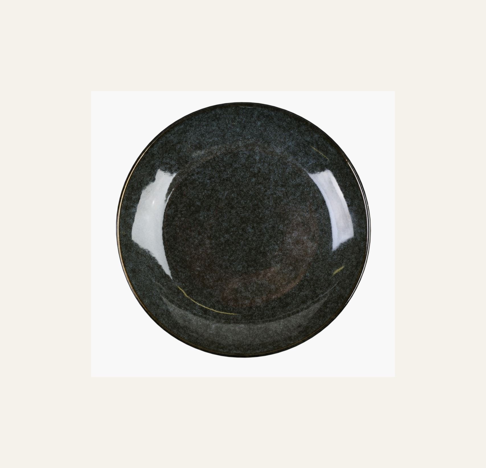 Ruokalautanen tummanruskea - 4