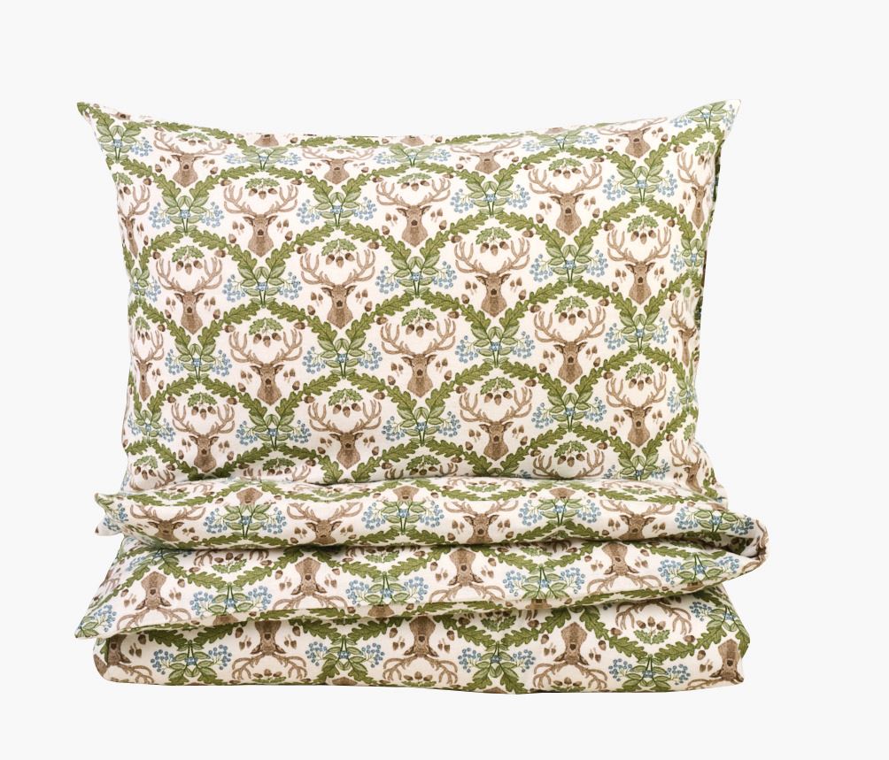 Flanellipussilakanasetti moniväri/sininen - 150x210 cm moniväri/sininen - 1