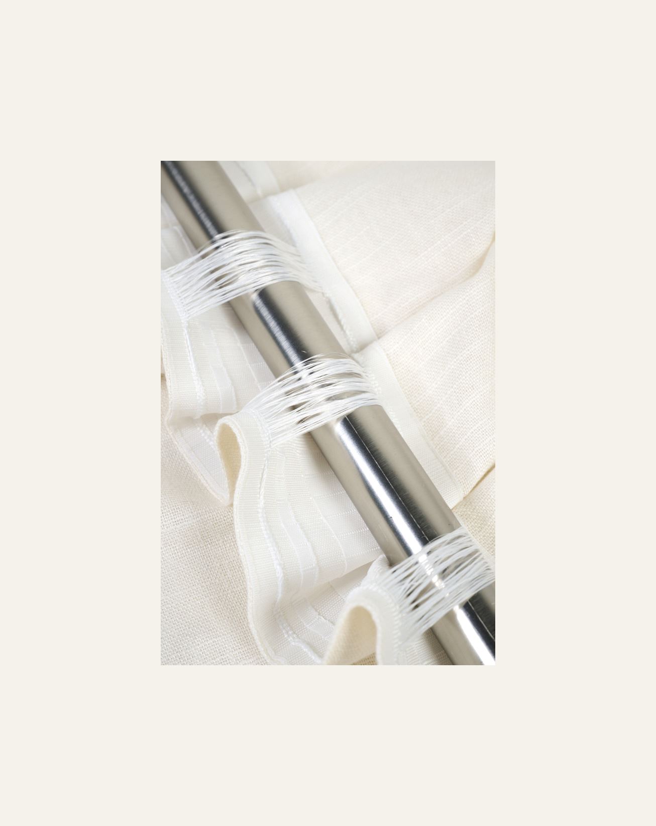 Verho luonnonvalkoinen - 3