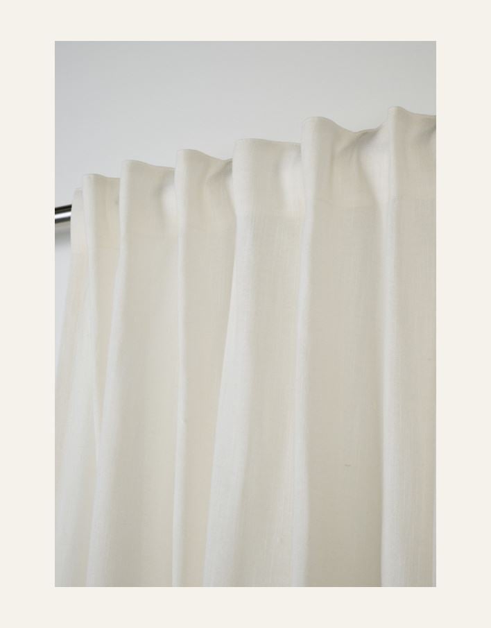 Verho luonnonvalkoinen - 2