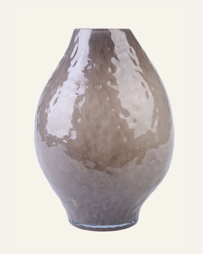 Maljakko ruskea - 17,5x17,5x26 cm ruskea - 1