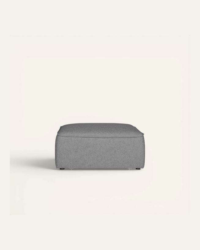 Moduulipuffi harmaa - 98x93x44 cm harmaa - 1