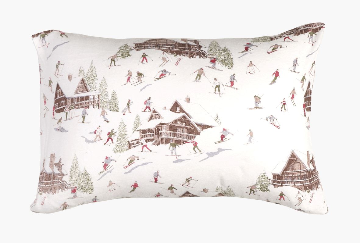 Tyynyliina flanellia moniväri/punainen - 50x60 cm moniväri/punainen - 1