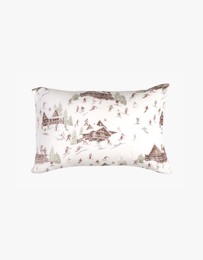 Tyynyliina flanellia moniväri/punainen - 50x60 cm moniväri/punainen - 1