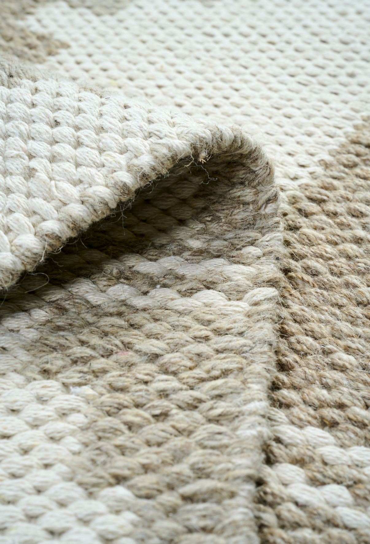 Villamatto moniväri/ruskea - 5