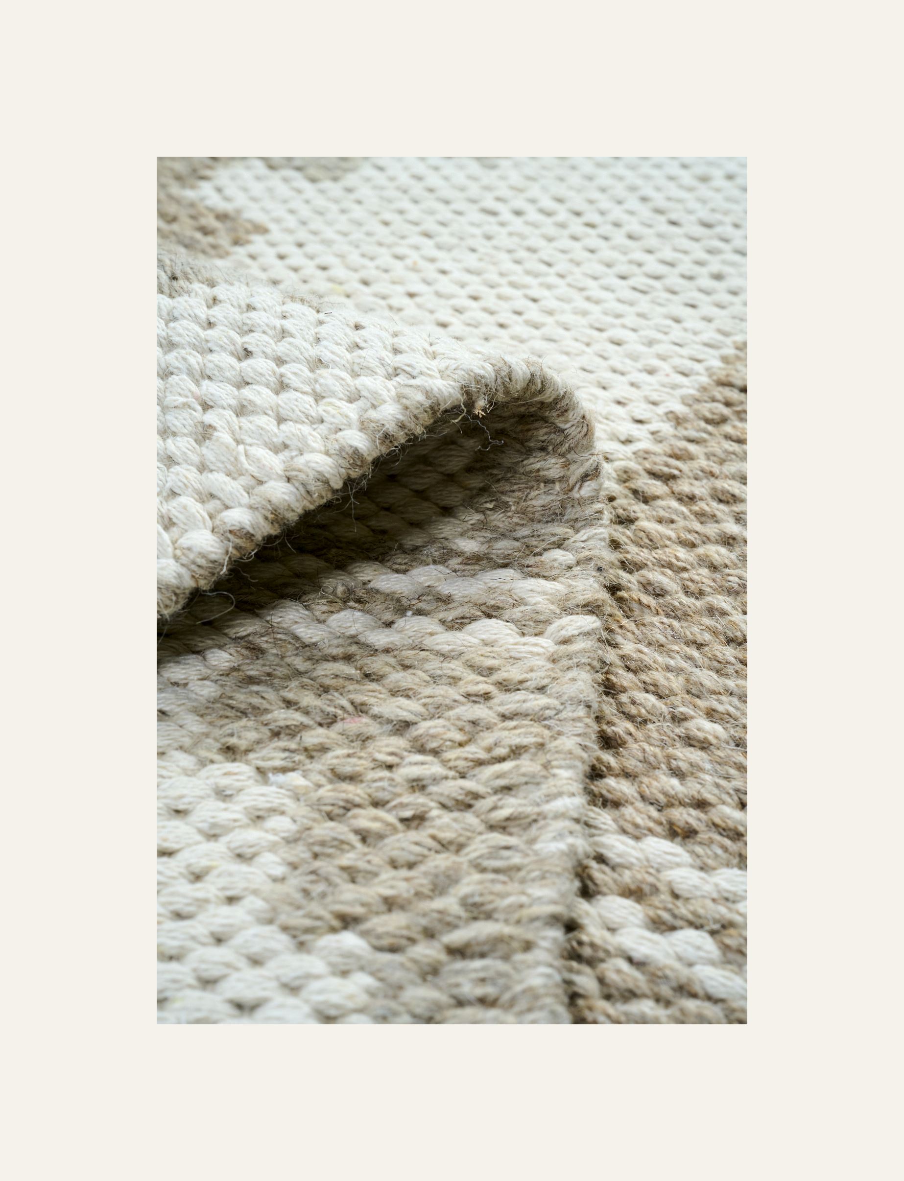 Villamatto moniväri/ruskea - 5