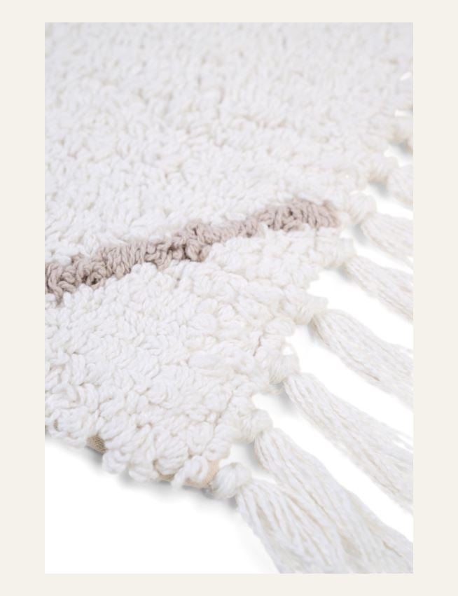 Kylpyhuoneenmatto moniväri/beige - 2