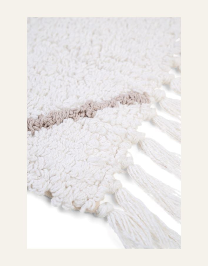 Kylpyhuoneenmatto moniväri/beige - 2