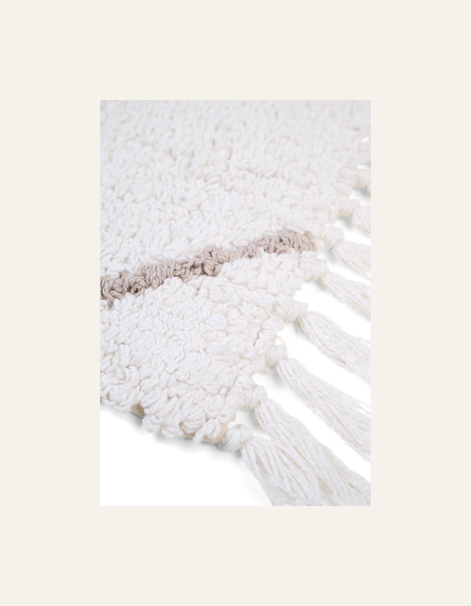 Kylpyhuoneenmatto moniväri/beige - 2