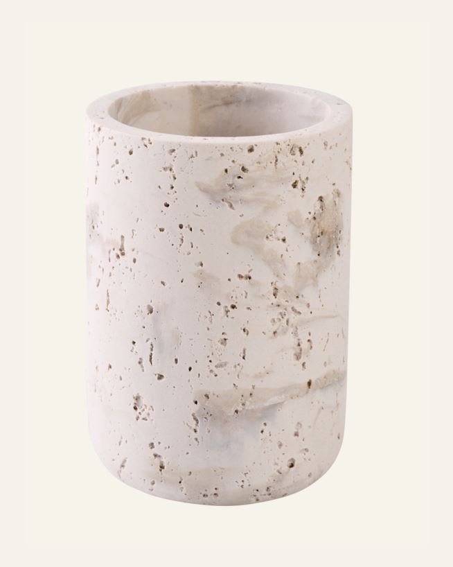 Hammasharjateline beige - 8,2x8,2x11,8 cm beige - 1